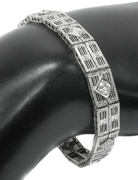 0.40ct Diamond  Gold Bracelet