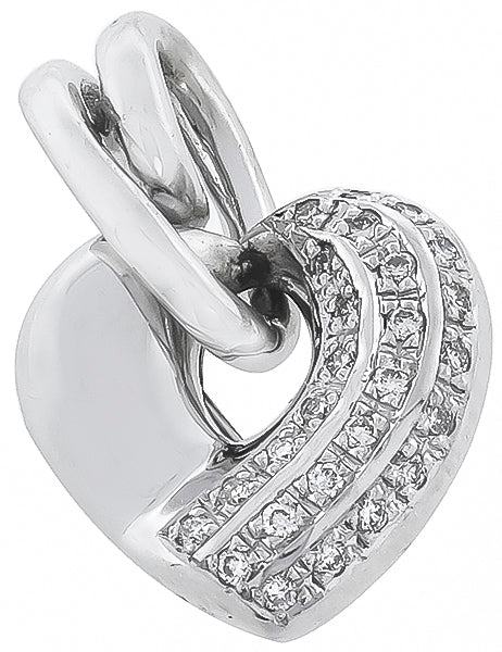 0.40ct Diamond Heart Pendant