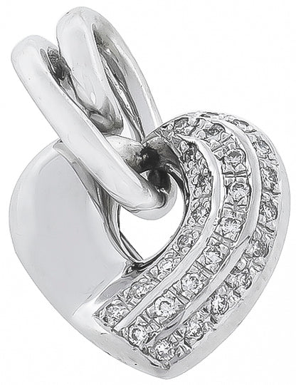 0.40ct Diamond Heart Pendant