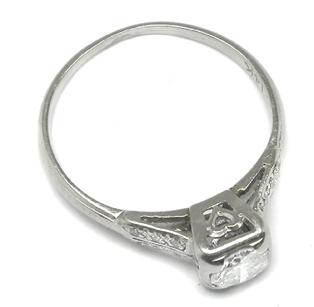 0.45ct Round Diamond 14k Gold Engagement Ring