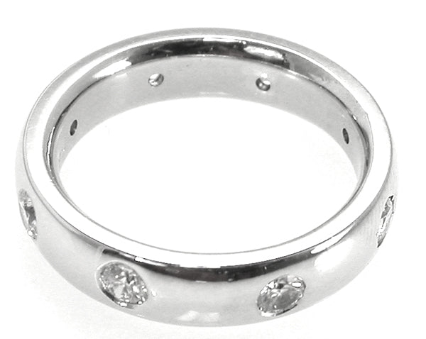 0.48ct Diamond Etoile Style Wedding Band