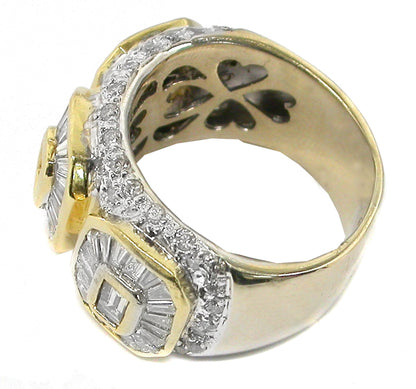 0.50ct Baguette Diamond 14k Yellow Gold Ring