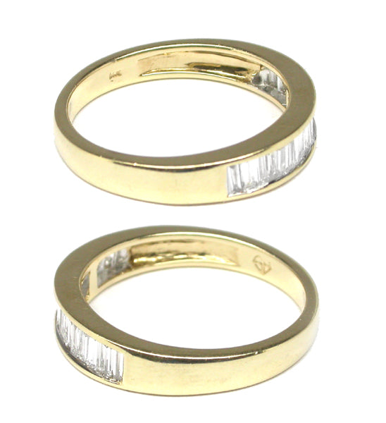 0.50ct Diamond 14k Gold Wedding Band