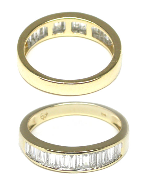 0.50ct Diamond 14k Gold Wedding Band