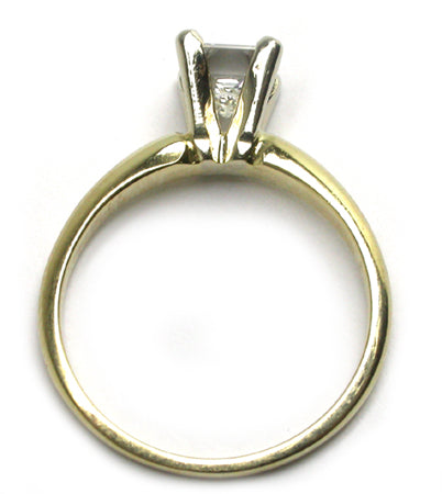 0.50ct Princess Cut Solitaire Engagement Ring