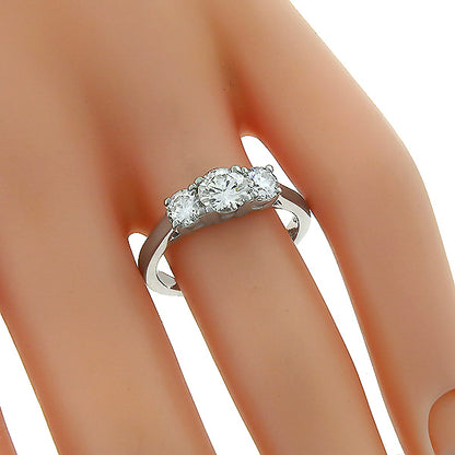 0.51ct Diamond  Gold Engagement Ring