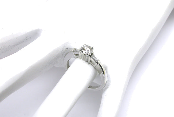 0.51ct Diamond Platinum Engagement Ring