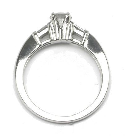 0.51ct Diamond Platinum Engagement Ring