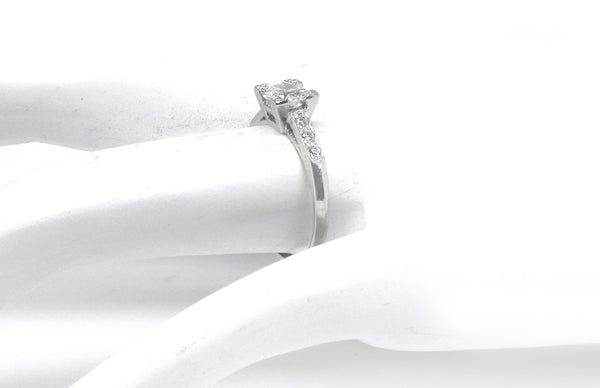 0.56ct Diamond Platinum Engagement Ring