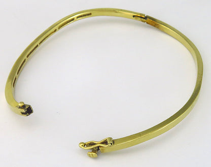 0.60ct Diamond Gold Bangle