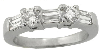0.60ct Diamond Platinum Wedding Band