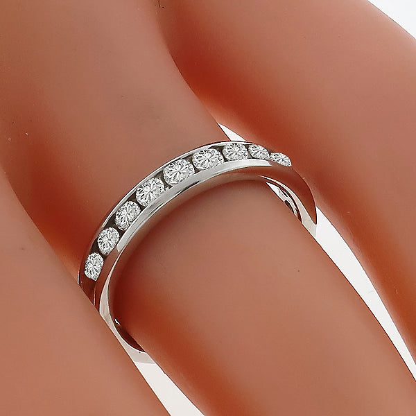 0.60ct Diamond Wedding Band