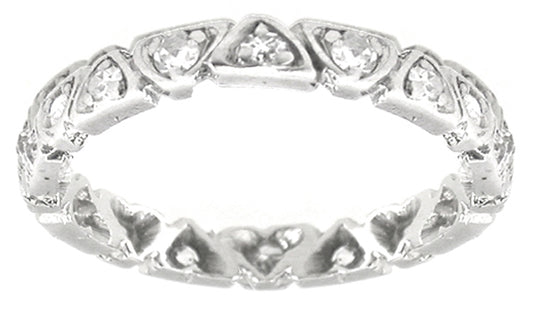 0.60ct Round Diamond  Eternity Wedding band