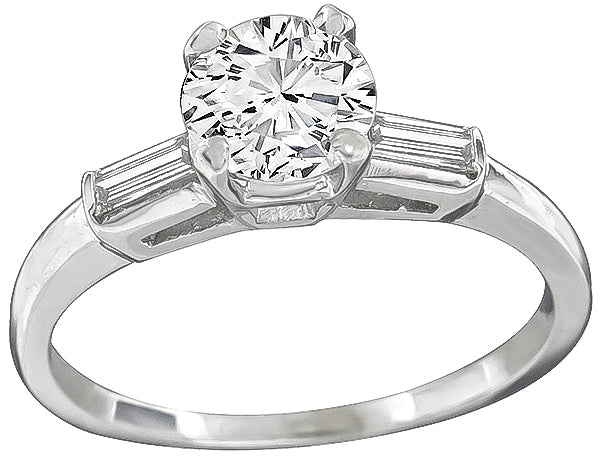 0.65ct Diamond Engagement Ring