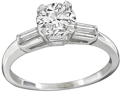 0.65ct Diamond Engagement Ring