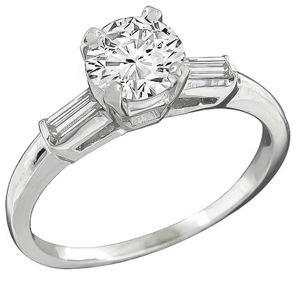0.65ct Diamond Engagement Ring