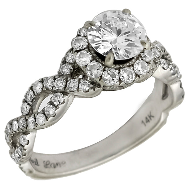 0.65ct Diamond GIA Certified Engagement Ring By Neil Lane