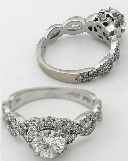 0.65ct Diamond GIA Certified Engagement Ring By Neil Lane