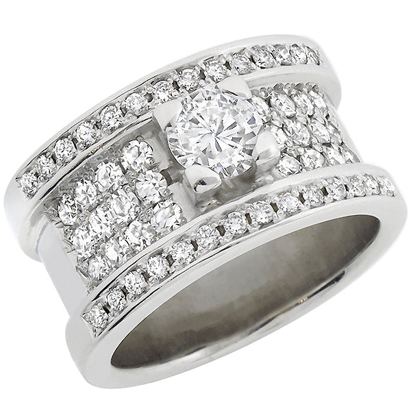 0.65ct Diamond Gold Ring