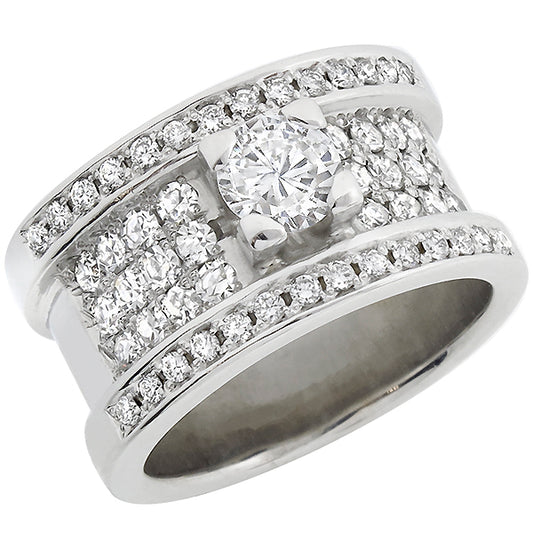 0.65ct Diamond Gold Ring