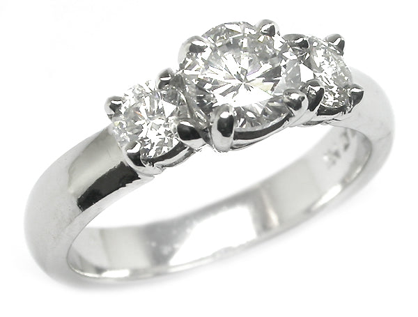 0.69ct Diamond Platinum Engagement Ring