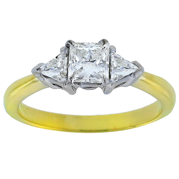 0.70ct  Diamond  Gold Engagement Ring