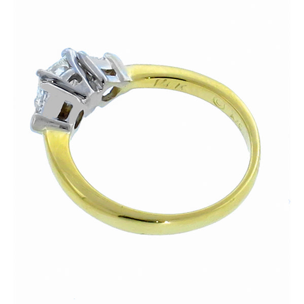 0.70ct  Diamond  Gold Engagement Ring