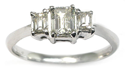 0.70ct Diamond Platinum Engagement Ring