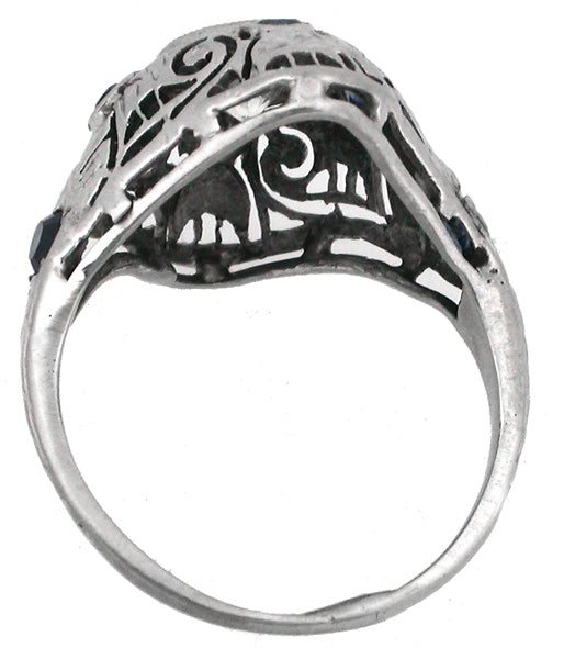 0.74ct Diamond 14k Gold Engagement Ring