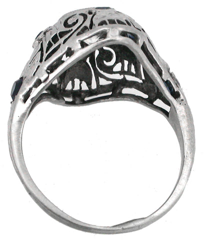 0.74ct Diamond 14k Gold Engagement Ring