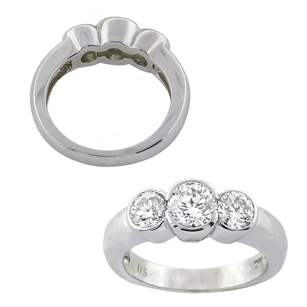 0.74ct Diamond Gold Anniversary  Ring