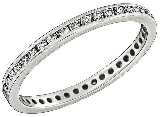 0.75ct Diamond Eternity Wedding Band