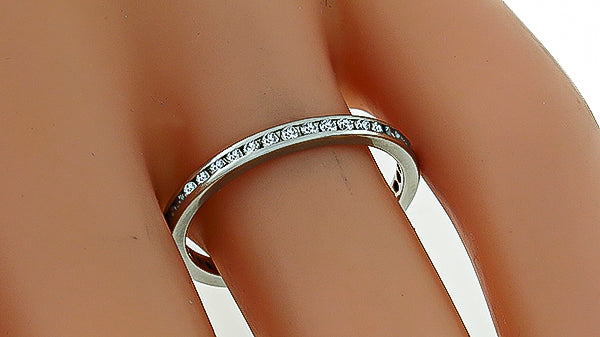 0.75ct Diamond Eternity Wedding Band