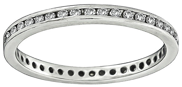 0.75ct Diamond Eternity Wedding Band