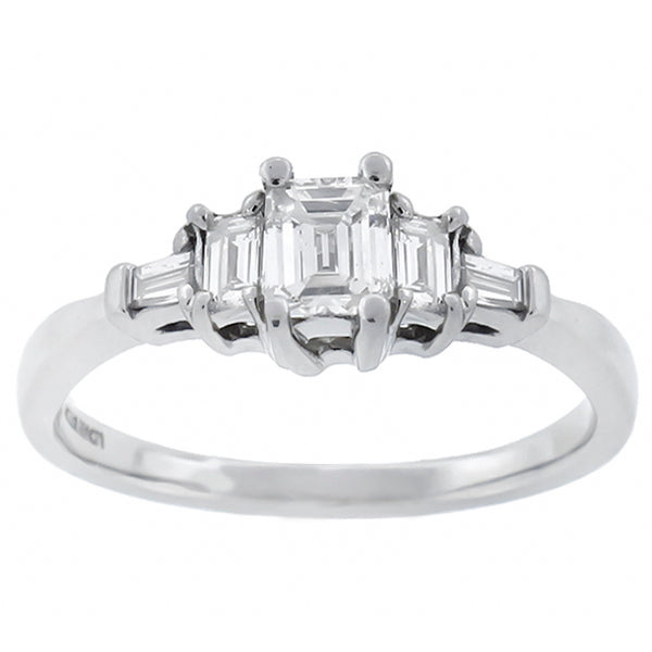 0.75ct Diamond Platinum Engagement Ring