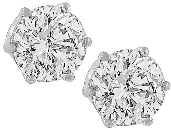 0.75ct Diamond Stud Earrings