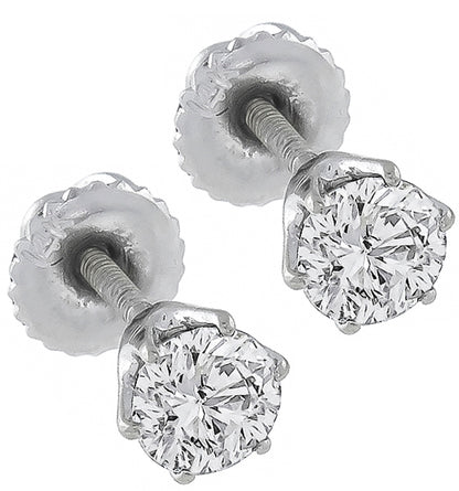 0.75ct Diamond Stud Earrings