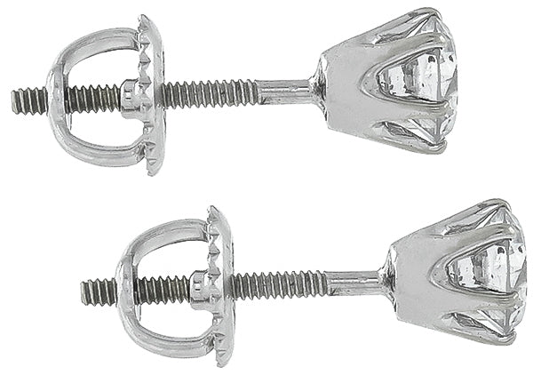 0.75ct Diamond Stud Earrings