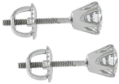 0.75ct Diamond Stud Earrings