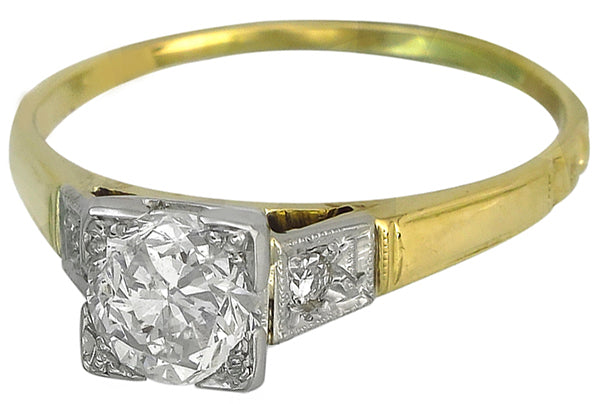 0.80ct Diamond Engagement Ring