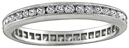 0.80ct Diamond Eternity Wedding Band