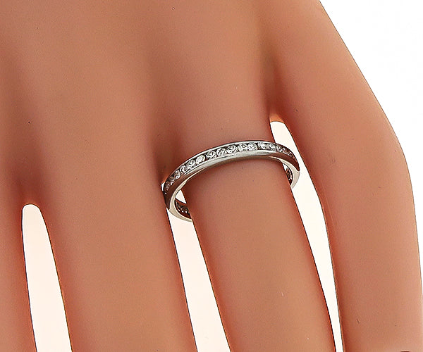 0.80ct Diamond Eternity Wedding Band