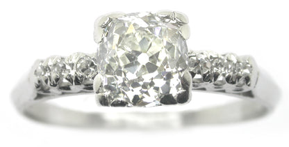 0.80ct Diamond Platinum Engagement Ring