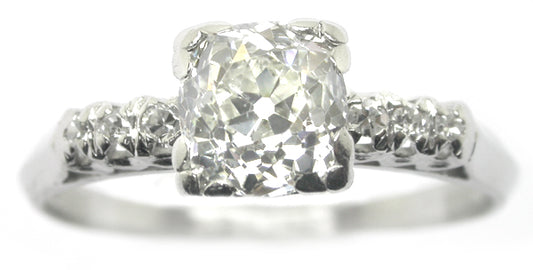 0.80ct Diamond Platinum Engagement Ring