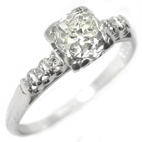 0.80ct Diamond Platinum Engagement Ring