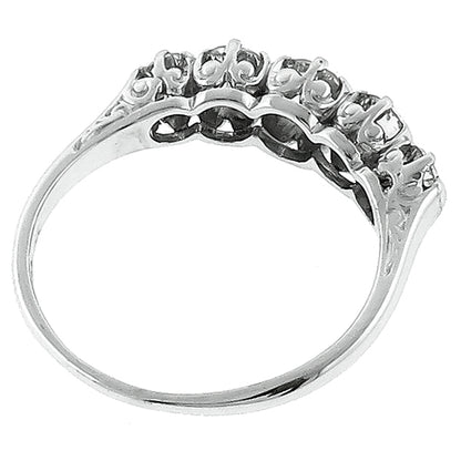 0.80ct Diamond Platinum Ring
