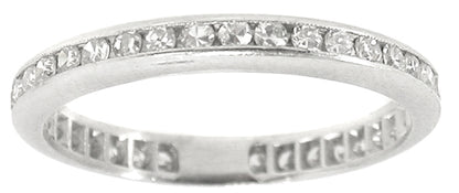 0.80ct Round Diamond Eternity Wedding Band