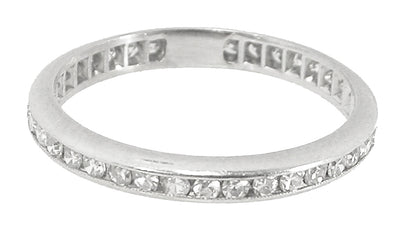 0.80ct Round Diamond Eternity Wedding Band