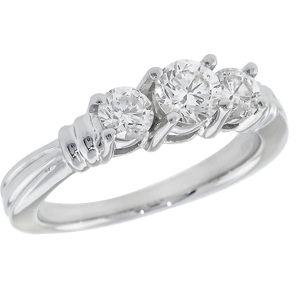 0.80cttw Diamond  Engagement Ring