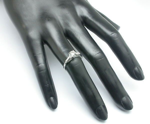 0.81ct Diamond Platinum Engagement Ring